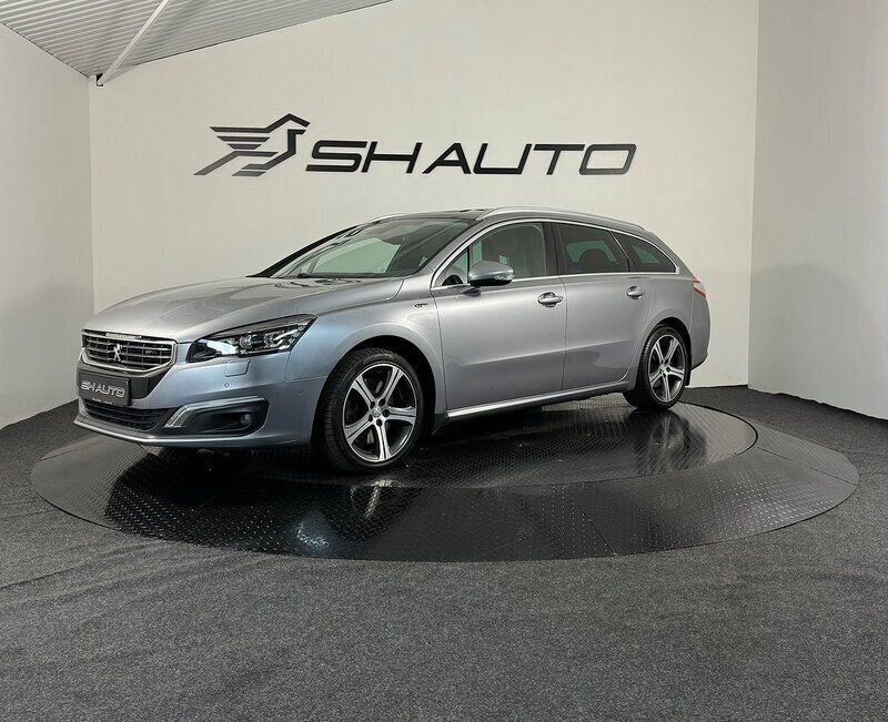 Grå Begagnad 2016 Peugeot 508 Kombi | 144 900 kr (Marknadspris) - Bild 1/4