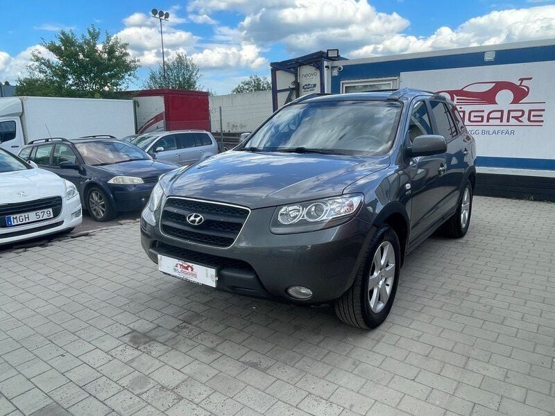 Silver Begagnad 2007 Hyundai Santa Fe SUV | 59 900 kr (Marknadspris) - Bild 1/4