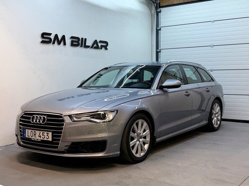 Grå Begagnad 2015 Audi A6 Kombi | 149 800 kr (Bra pris) - Bild 1/4