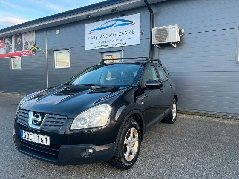 Svart Begagnad 2007 Nissan Qashqai SUV | 42 000 kr (Marknadspris) - Bild 1/4