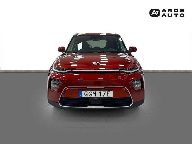 Begagnad Kia Soul EV Advance 150 kW (204 HK) 2019 Orange SUV