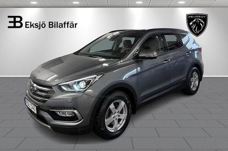 Begagnad Hyundai Santa Fe 200 HK (147 kW) 2017 Silver SUV
