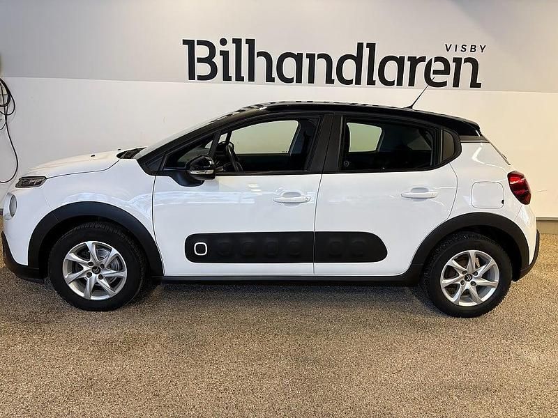 Begagnad Citroën C3 Feel 82 HK (60 kW) 2017 Vit Halvkombi