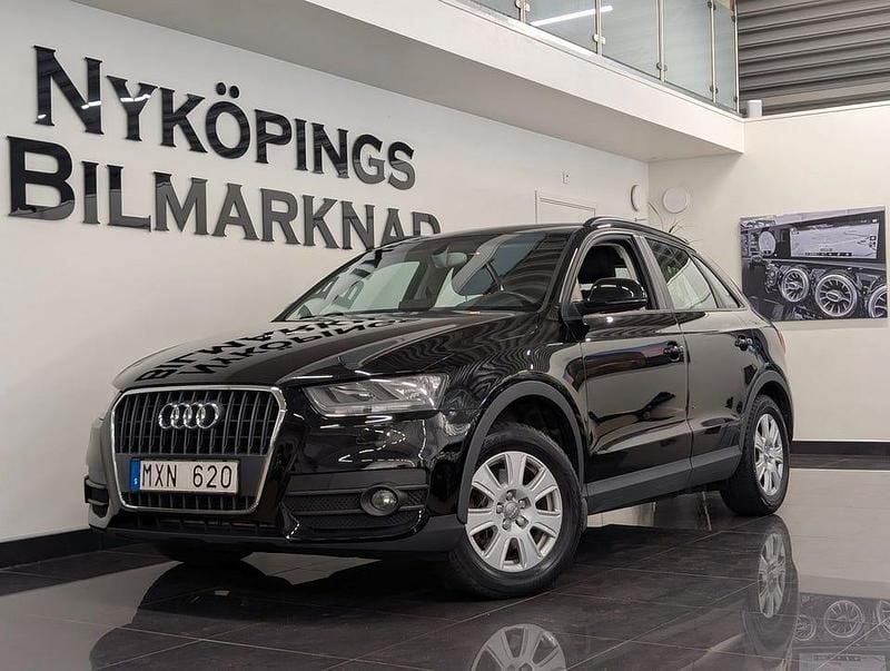 Svart Begagnad 2012 Audi Q3 Proline SUV | 114 900 kr (Marknadspris) - Bild 1/4