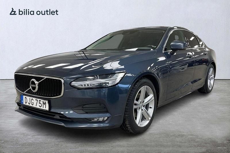 Mörkblå Begagnad 2019 Volvo S90 Momentum Sedan | 219 800 kr (Dyr) - Bild 1/3