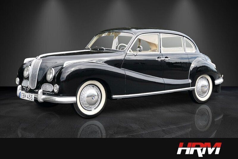 Svart Begagnad 1955 BMW 501 Sedan | 449 900 kr - Bild 1/4