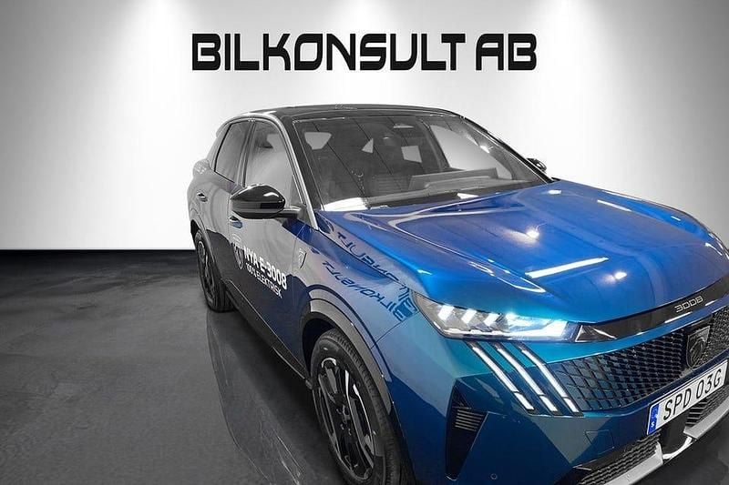 Begagnad Peugeot e-3008 GTi 157 kW (214 HK) 2025 Blå SUV