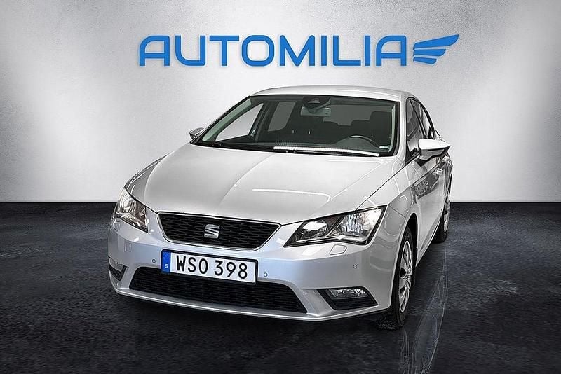 Silver Begagnad 2015 Seat Leon Style Halvkombi | 64 900 kr (Marknadspris) - Bild 1/4