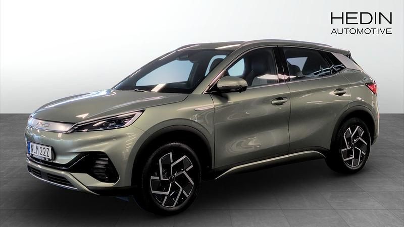 Begagnad BYD Atto 3 Comfort 150 kW (204 HK) 2023 Grön SUV