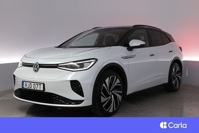 Vit Begagnad 2022 VW ID.4 GTX SUV | 341 900 kr (Superpris) - Bild 1/3
