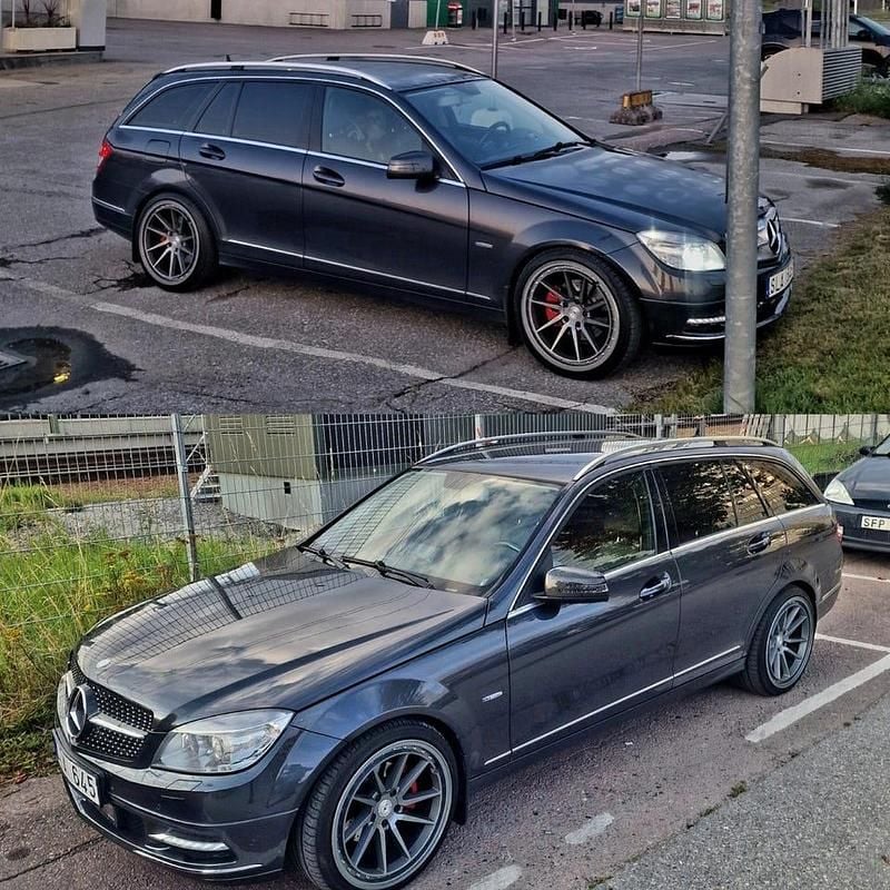 Grå metallic Begagnad 2011 Mercedes C220 Kombi | 85 000 kr (Marknadspris) - Bild 1/4