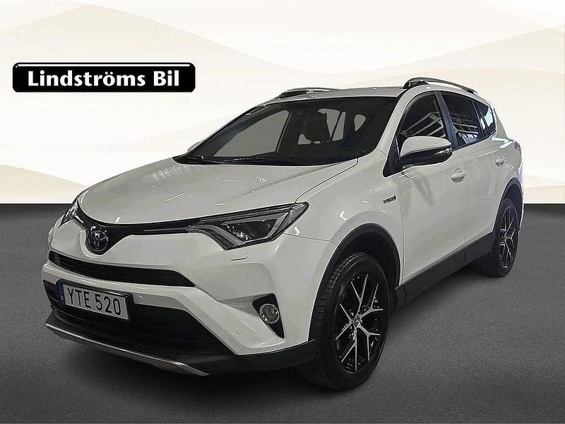 Vit Begagnad 2017 Toyota RAV4 Hybrid SUV | 224 900 kr (Marknadspris) - Bild 1/3