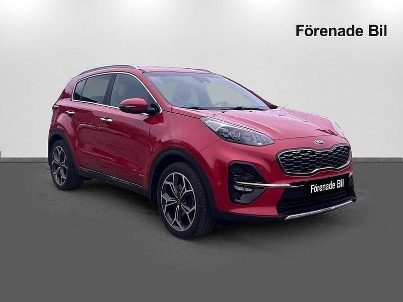 Begagnad Kia Sportage GT-Line 177 HK (130 kW) 2019 True red SUV