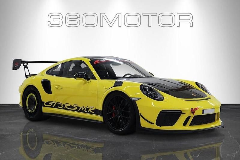Begagnad Porsche 911 GT3 RS 520 HK (382 kW) 2019 Gul Sportkupé