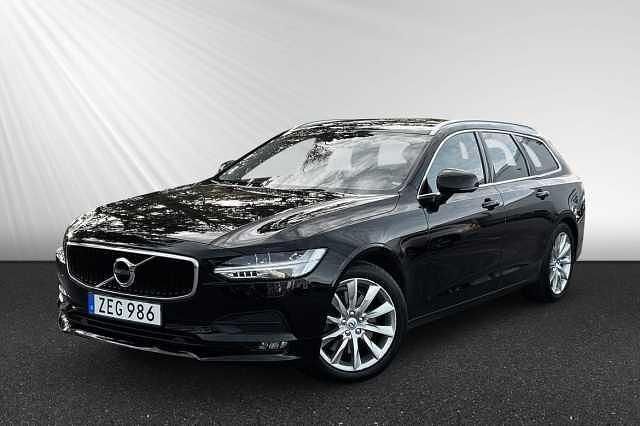 Svart Begagnad 2018 Volvo V90 Business Edition Kombi | 263 500 kr (Marknadspris) - Bild 1/3