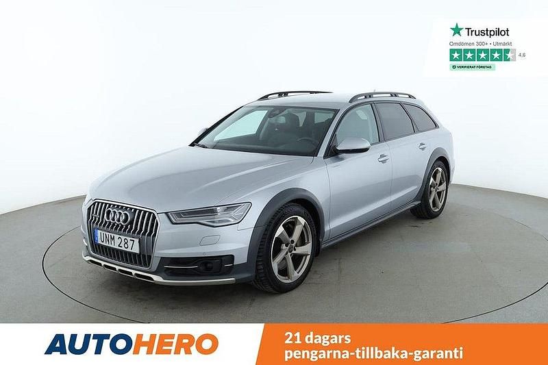 Silver Begagnad 2018 Audi A6 Allroad Ambition Kombi | 277 000 kr (Bra pris) - Bild 1/4