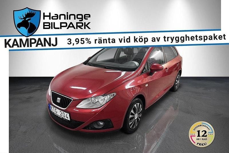 Röd Begagnad 2010 Seat Ibiza ST FR Kombi | 59 995 kr (Marknadspris) - Bild 1/2