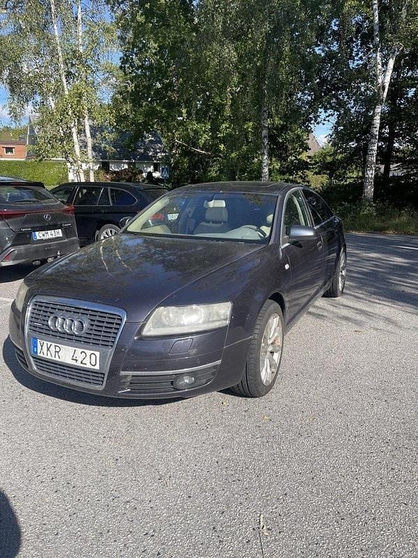 Grå Begagnad 2006 Audi A6 Proline Sedan | 40 000 kr (Bra pris) - Bild 1/4