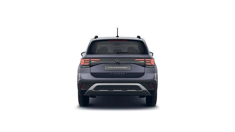 Svart Ny 2024 VW T-Cross Life SUV | 304 300 kr (Marknadspris) - Bild 1/4