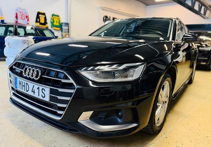 Begagnad Audi A4 Advanced 204 HK (150 kW) 2022 Svart Kombi