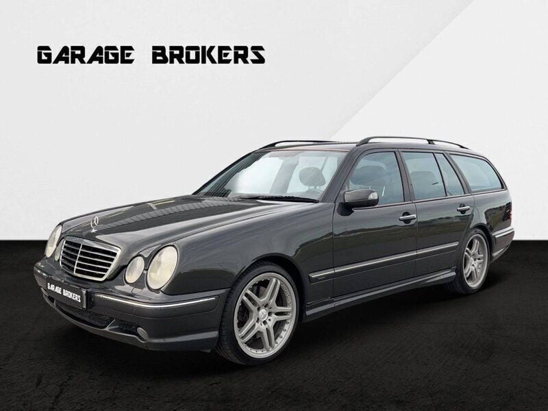 Mörkgrå Begagnad 1999 Mercedes E55 AMG AMG Kombi | 159 000 kr - Bild 1/4