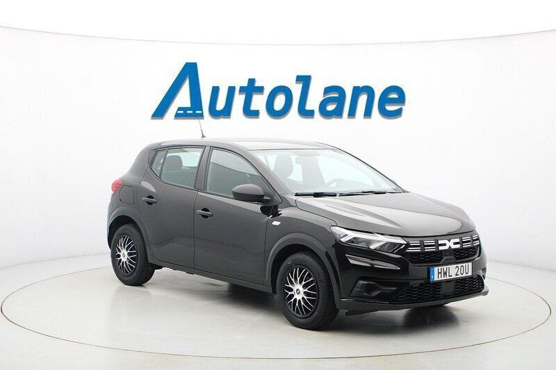 Svart Begagnad 2023 Dacia Sandero Halvkombi | 159 900 kr (Lite dyr) - Bild 1/3