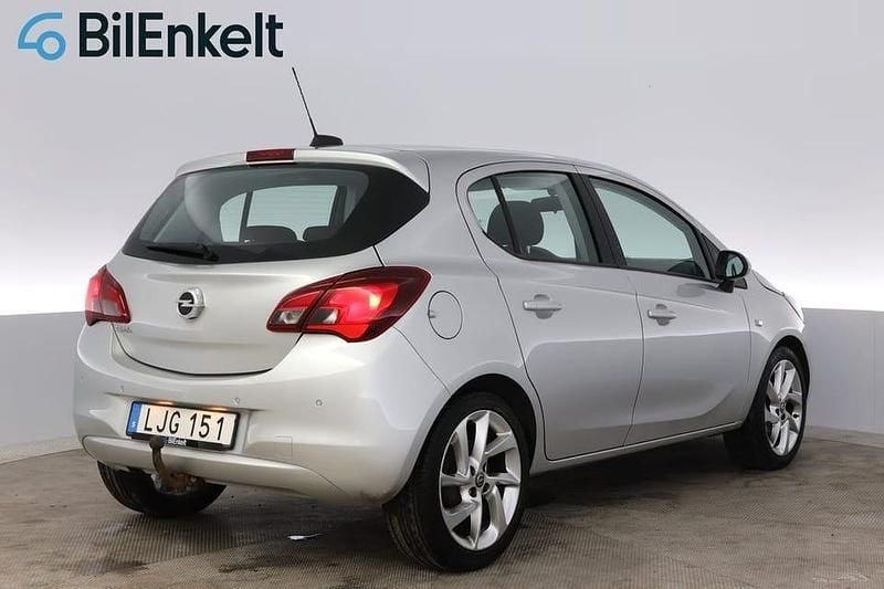 Begagnad Opel Corsa Enjoy 91 HK (66 kW) 2017 Grå Halvkombi