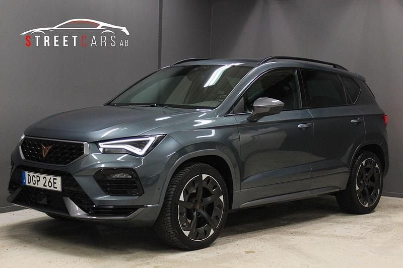 Mörkgrå (grå) Begagnad 2021 Cupra Ateca SUV | 309 900 kr (Marknadspris) - Bild 1/4