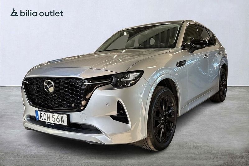 Grå Begagnad 2022 Mazda CX-60 Homura-Line SUV | 389 900 kr (Bra pris) - Bild 1/3