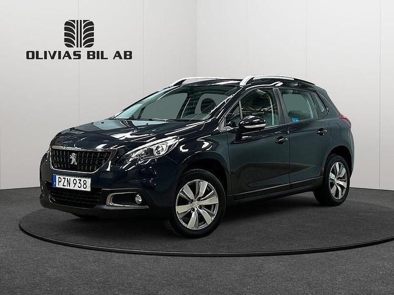 Grå Begagnad 2017 Peugeot 2008 SUV | 109 400 kr (Marknadspris) - Bild 1/4