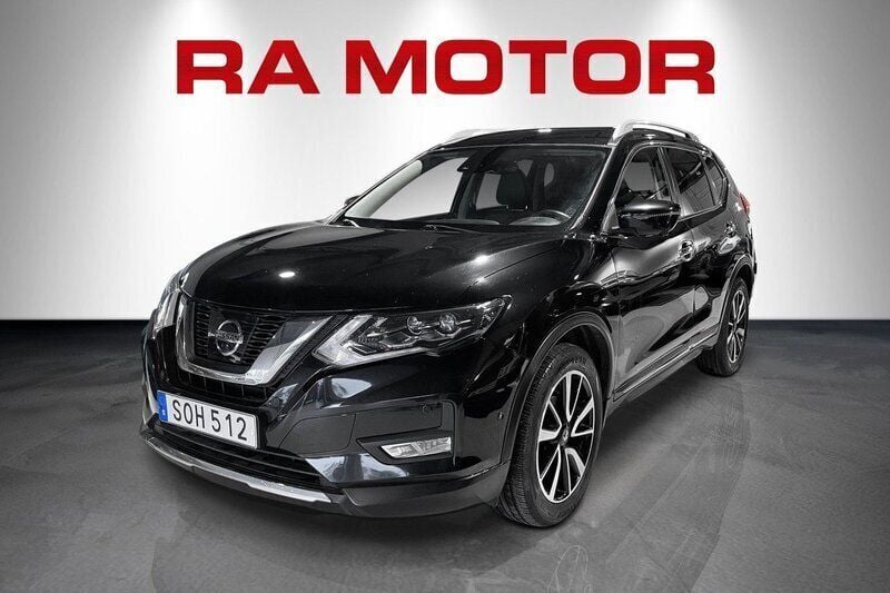 Svart Begagnad 2017 Nissan X-Trail Tekna SUV | 177 900 kr (Bra pris) - Bild 1/4