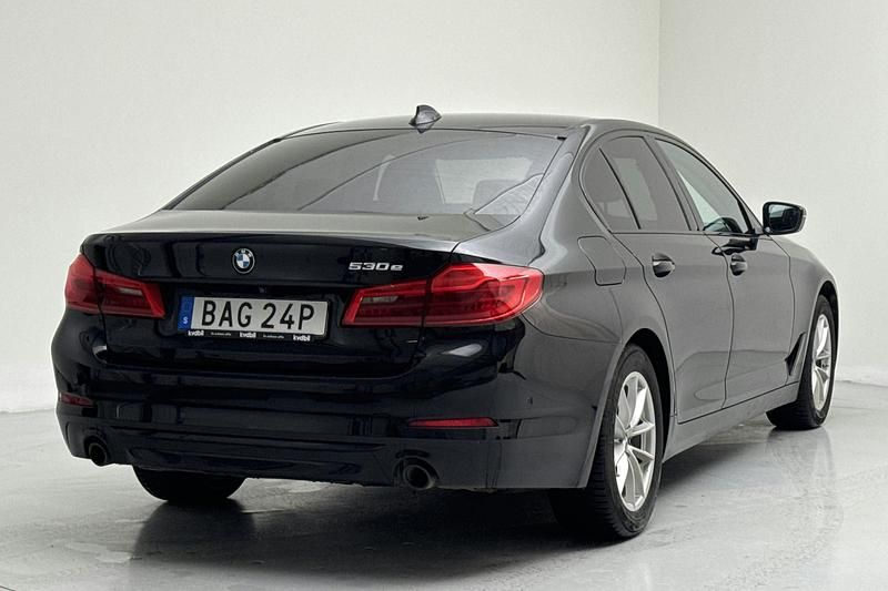 Begagnad BMW 530 iPerformance 252 HK (185 kW) 2020 Svart Sedan