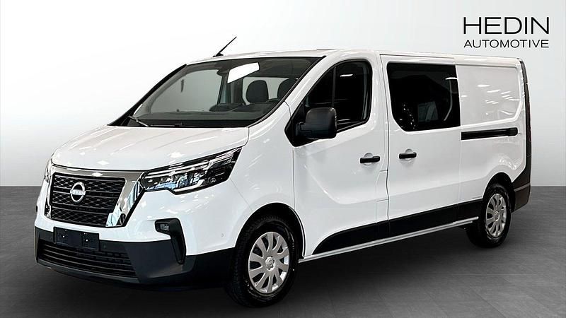 Vit Ny 2025 Nissan Primastar Minibuss | 452 249 kr - Bild 1/4