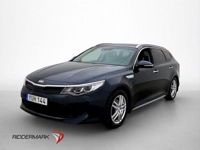 Begagnad Kia Optima Advance 205 HK (150 kW) 2017 Blå Kombi