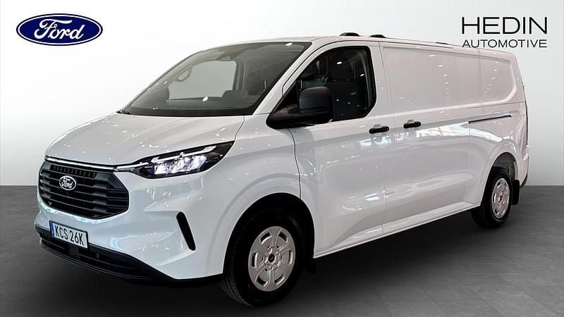 Ny Ford Transit Custom Trend 136 HK (100 kW) 2025 Frozen white