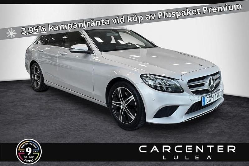 Silver Begagnad 2020 Mercedes C220 Kombi | 267 900 kr (Bra pris) - Bild 1/3