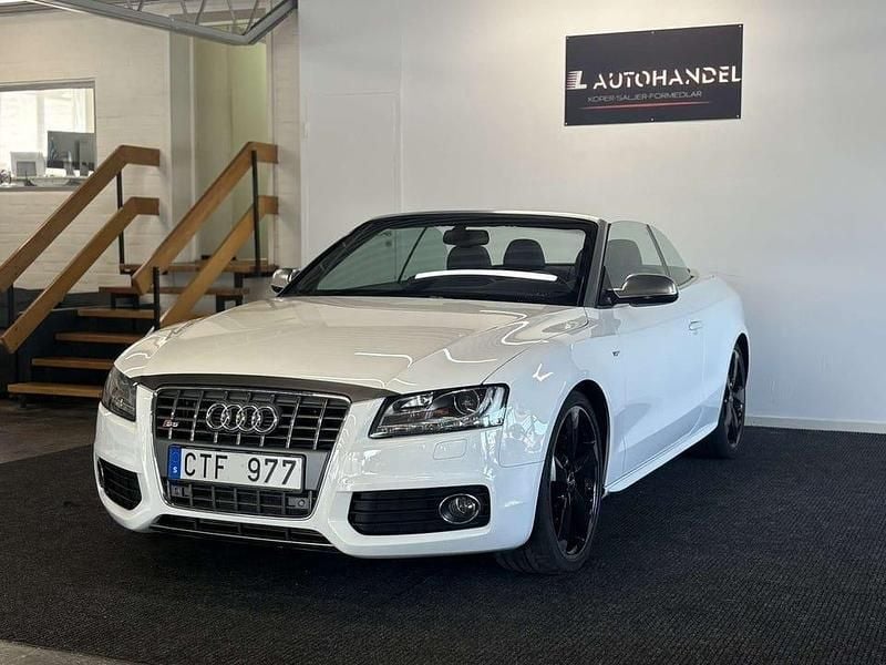 Vit Begagnad 2010 Audi S5 Cab | 229 900 kr (Superpris) - Bild 1/4