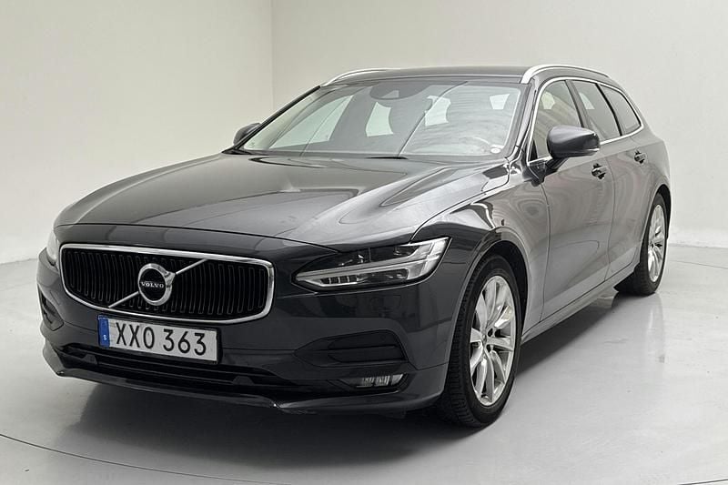 Grå Begagnad 2019 Volvo V90 SE Kombi | 180 000 kr (Marknadspris) - Bild 1/4