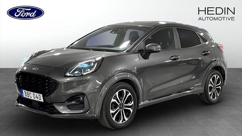 Grå Begagnad 2022 Ford Puma ST-Line SUV | 189 900 kr (Bra pris) - Bild 1/4