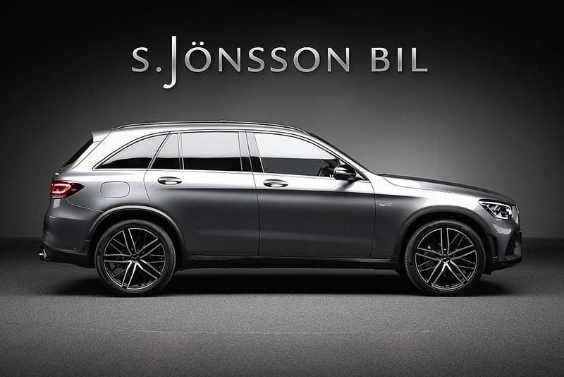 Begagnad Mercedes GLC43 AMG AMG 390 HK (286 kW) 2022 Selenitgrå metallic SUV