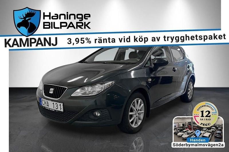 Begagnad Seat Ibiza Style 105 HK (77 kW) 2010 Grå Halvkombi