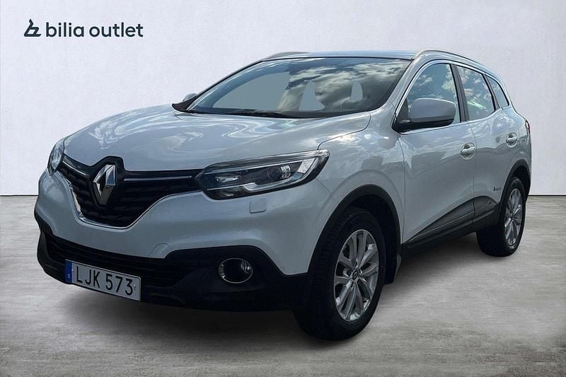 Vit Begagnad 2016 Renault Kadjar Zen SUV | 149 900 kr (Lite dyr) - Bild 1/4