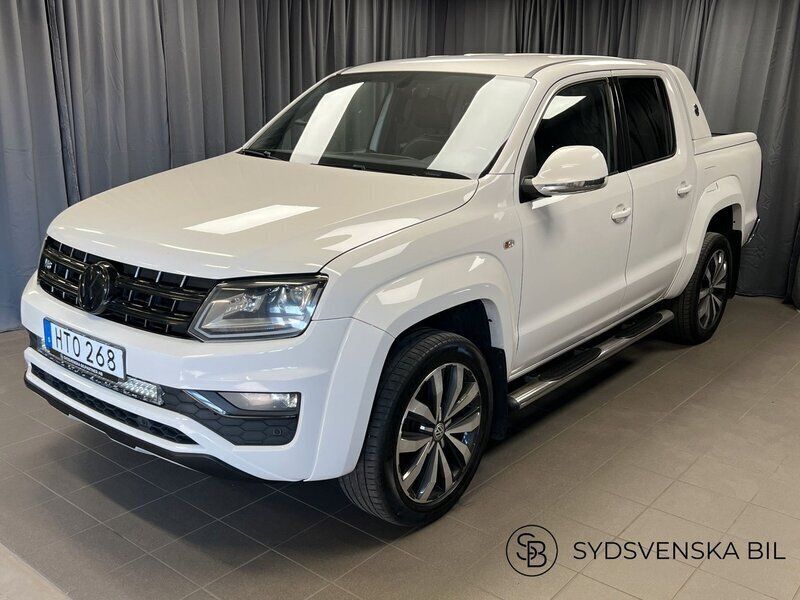 Vit Begagnad 2019 VW Amarok Aventura Pickup | 297 900 kr (Superpris) - Bild 1/4
