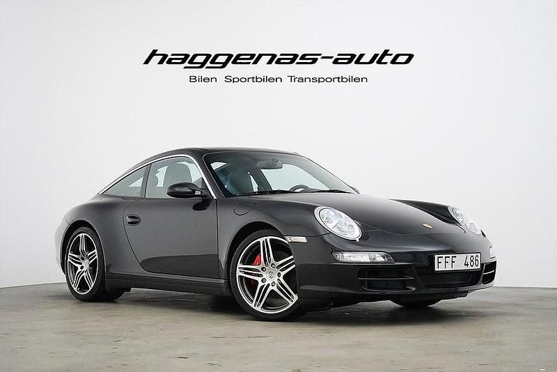 Begagnad Porsche 911 Targa 4S 355 HK (261 kW) 2007 Svart Cab