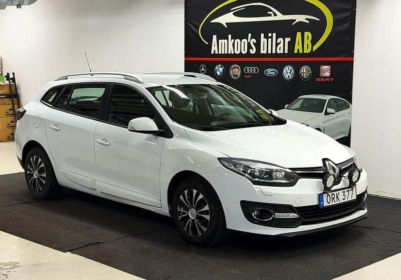 Begagnad Renault Mégane III 110 HK (80 kW) 2014 Vit