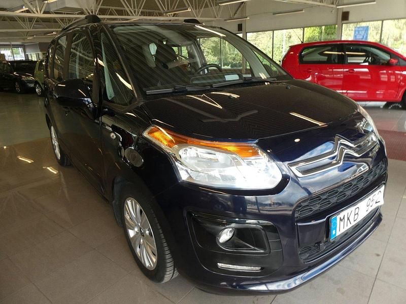Blå Begagnad 2013 Citroën C3 Picasso Minibuss | 77 800 kr - Bild 1/4