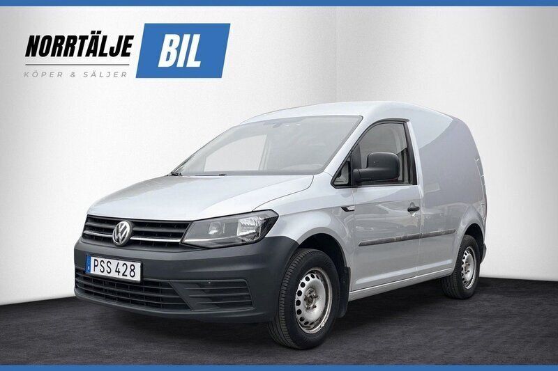 Silver Begagnad 2018 VW Caddy Minibuss | 119 900 kr (Marknadspris) - Bild 1/3