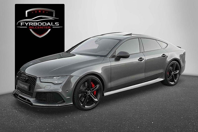 Grå Begagnad 2014 Audi RS7 Design Halvkombi | 529 000 kr (Lite dyr) - Bild 1/4