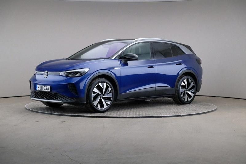 Blå Begagnad 2021 VW ID.4 Pro Performance SUV | 259 000 kr (Marknadspris) - Bild 1/4
