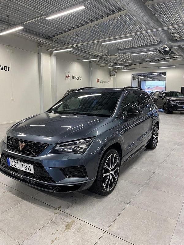 Grå Begagnad 2019 Cupra Ateca SUV | 250 000 kr (Marknadspris) - Bild 1/4
